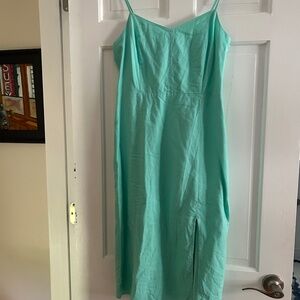 Jcrew Factory Linen Dress NWT
